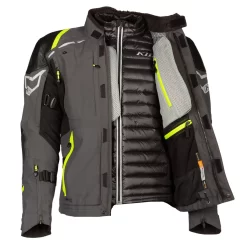 KLIM Kodiak Asphalt Hi-Vis 2021 Jacket -Winkel Voor Motorfietsonderdelen 3721 002 asphalt hi vis 10