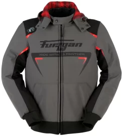 Furygan Sektor Roadster Dark Grey Black Red
