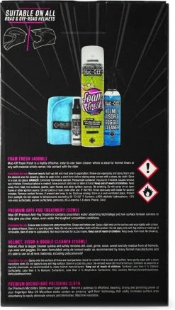Muc-Off Helm Onderhoudspakket -Winkel Voor Motorfietsonderdelen 678x1200
