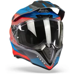 Airoh Commander Boost Rood Mat Blauw Adventure Helm 9 Airoh Commander Boost Rood Mat Blauw Adventure Helm -Winkel Voor Motorfietsonderdelen Airoh Commander Boost Red Blue Matt v2.35