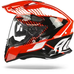 Airoh Commander Boost Rood Glanzend Adventure Helm -Winkel Voor Motorfietsonderdelen Airoh commander boost red gloss.11