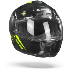 LS2 FF902 Scope Skid Zwart Hi-Vis Yellow Systeemhelm -Winkel Voor Motorfietsonderdelen Ls2ff902scopeskidblackhivisyellow.35