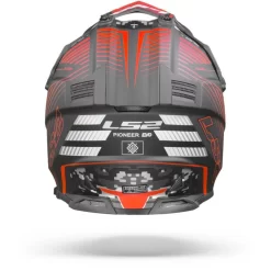 LS2 MX436 Pioneer Evo Saturn Mat Zwart Rood Adventure Helm -Winkel Voor Motorfietsonderdelen Ls2mx436pioneerevosaturnmattblackred.19
