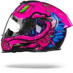 Nexx SX.100R Abisal Roze Blauw Integraalhelm -Winkel Voor Motorfietsonderdelen NexxSX.100RAbisalPinkBlue.11