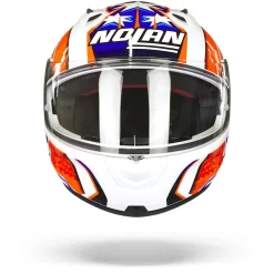 Nolan N60-6 Gemini Replica 50 C. Stoner Metal Wit Integraalhelm -Winkel Voor Motorfietsonderdelen Nolan n60 6 gemini replica 50.01