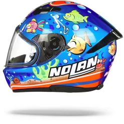 Nolan N60-6 Gemini Replica 51 M. Melandri Aquarium Saphire Blauw Integraalhelm -Winkel Voor Motorfietsonderdelen Nolan n60 6 gemini replica 51.11