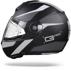 Schuberth C3 Pro Sestante Zwart Grijs Systeemhelm -Winkel Voor Motorfietsonderdelen SchuberthC3ProSestanteGrey.11