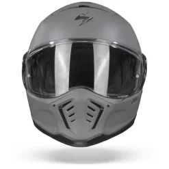 Scorpion EXO-HX1 Solid Mat Cement Grijs Integraalhelm -Winkel Voor Motorfietsonderdelen ScorpionExo HX1SolidMattCementGrey.01