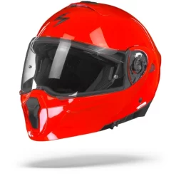 Scorpion EXO-930 Solid Neon Rood Systeemhelm -Winkel Voor Motorfietsonderdelen Scorpionexo 930solidneonred.05