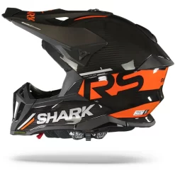 Shark Varial RS Carbon Flair Carbon Oranje Carbon DOD Crosshelm -Winkel Voor Motorfietsonderdelen Shark varial rs carbon flair carbon orange carbon dod.11