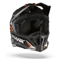 Shark Varial RS Carbon Flair Carbon Oranje Carbon DOD Crosshelm -Winkel Voor Motorfietsonderdelen Shark varial rs carbon flair carbon orange carbon dod.35