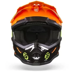 SHOT Furious Kid Roll Oranje Neon Geel Glanzend Crosshelm -Winkel Voor Motorfietsonderdelen Shot furious kid roll orange neon yellow glossy.01