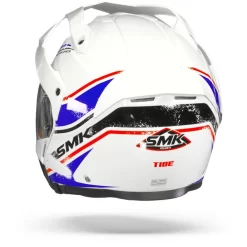 SMK Hybrid Evo Tide Wit Blauw Multihelm -Winkel Voor Motorfietsonderdelen Smk hybrid evo tide white blue.17