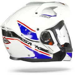 SMK Hybrid Evo Tide Wit Blauw Multihelm -Winkel Voor Motorfietsonderdelen Smk hybrid evo tide white blue.25