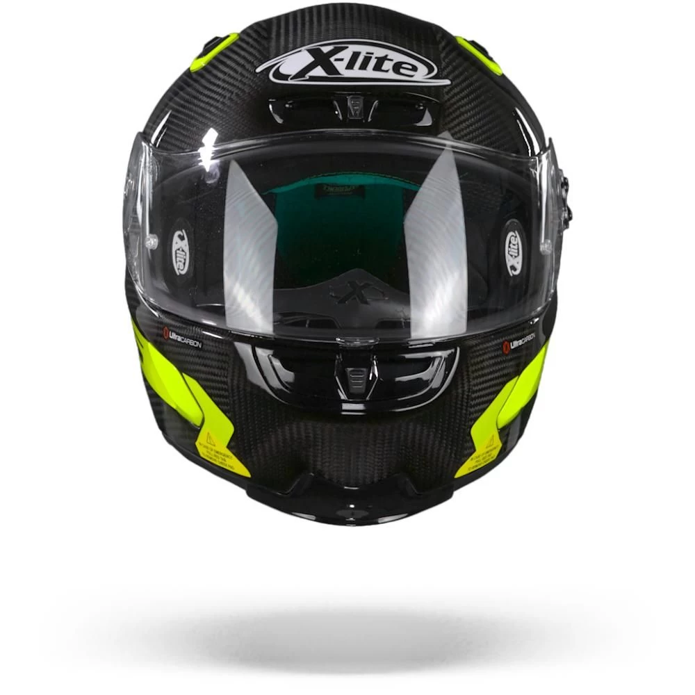X-Lite X-803 RS Ultra Carbon Hot Lap 16 Carbon Zwart Geel Integraalhelm 3 X-Lite X-803 RS Ultra Carbon Hot Lap 16 Carbon Zwart Geel Integraalhelm - Afbeelding 3