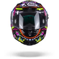 X-Lite X-803 RS Ultra Carbon 23 Davies Carbon Zwart Roze Blauw Rood Integraalhelm -Winkel Voor Motorfietsonderdelen X liteX 803RSDaviesCarbon23.01