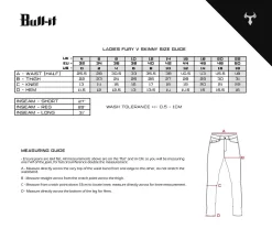 Bull-It Fury V Lady Jeggings Black Long