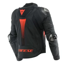Dainese Super Speed 4 Leather Jacket Black Matt Fluo Red 7 Dainese Super Speed 4 Leather Jacket Black Matt Fluo Red -Winkel Voor Motorfietsonderdelen dainese super speed 4 leather jacket black matt fluo red motorcycle jacket 2