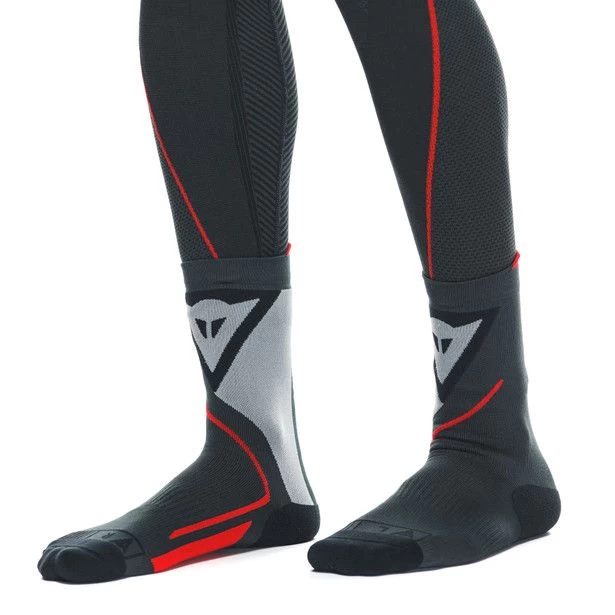 Dainese Thermo Mid Socks Black Red 2 Dainese Thermo Mid Socks Black Red - Afbeelding 2