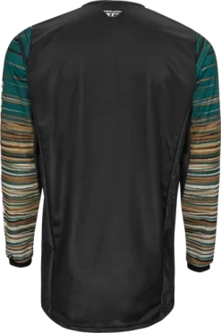 FLY Racing Kinetic Wave Jersey Black Rum
