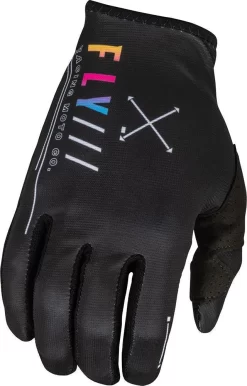Fly Racing MX Gloves Lite S.E Avenger Black Sunset
