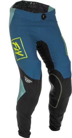 FLY Racing Lite Pants Grey Teal Hi-Vis