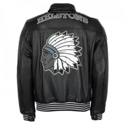 Helstons CHEYENNE Cuir Rag Black