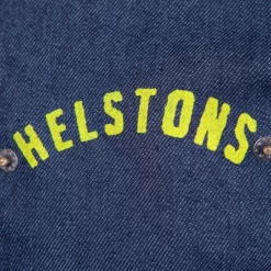 Helstons Garage Cotton Denim Blue Jacket -Winkel Voor Motorfietsonderdelen helstons garage cotton denim blue jacket 3