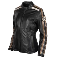 Helstons JADE Cuir Rag Black -Winkel Voor Motorfietsonderdelen helstons jade cuir rag black 1