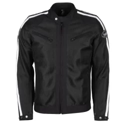 Helstons Pace Air Mesh Fabric Black White Grey Jacket -Winkel Voor Motorfietsonderdelen helstons pace air mesh fabric black white grey jacket 2