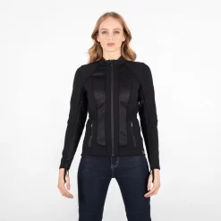 Knox Honister Women's Black Jacket -Winkel Voor Motorfietsonderdelen knox honister women s black jacket 1