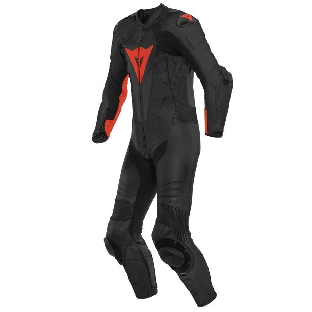 Dainese Laguna Seca 5 Zwart Fluo Rood 1 Piece 2 Dainese Laguna Seca 5 Zwart Fluo Rood 1 Piece - Afbeelding 2