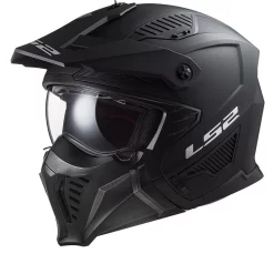 LS2 OF606 Drifter Solid Matt Black 06 Multi Helmet -Winkel Voor Motorfietsonderdelen ls2 of606 drifter solid matt black 06 1