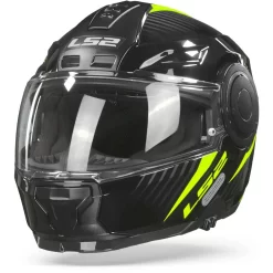 LS2 FF902 Scope Skid Zwart Hi-Vis Yellow Systeemhelm -Winkel Voor Motorfietsonderdelen ls2ff902scopeskidblackhivisyellow frontpage