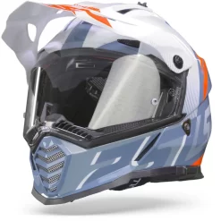 LS2 MX436 Pioneer Evo Evolve Wit Kobalt Adventure Helm -Winkel Voor Motorfietsonderdelen ls2mx436pioneerevoevolvewhitecobalt frontpage
