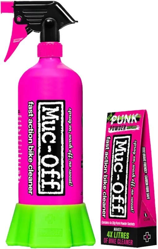 MUC-OFF Punk Powder (4 Pack) + Fles 1 MUC-OFF Punk Powder (4 Pack) + Fles