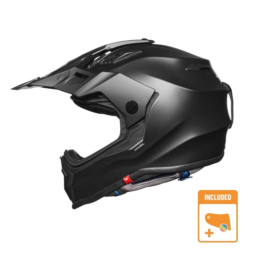Nexx X.Wrl Plain Zwart Matt Adventure Helm 1 Nexx X.Wrl Plain Zwart Matt Adventure Helm