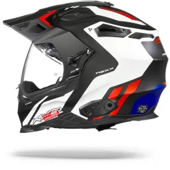 Nexx X.WED2 Vaal Wit Rood Mat Adventure Helm -Winkel Voor Motorfietsonderdelen nexx x.wed2 vaal white red.11