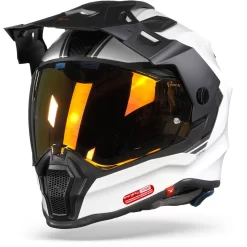 Nexx X.WRL FullWhite Adventure Helm -Winkel Voor Motorfietsonderdelen nexx x.wrl full white frontpage