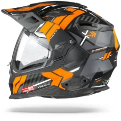Nexx X.WED2 Wild Country Zwart Oranje Mat Adventure Helm -Winkel Voor Motorfietsonderdelen nexx x.wed2 wild country black orange matt.10 1