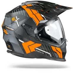 Nexx X.WED2 Wild Country Zwart Oranje Mat Adventure Helm