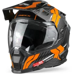 Nexx X.WED2 Wild Country Zwart Oranje Mat Adventure Helm -Winkel Voor Motorfietsonderdelen nexx x.wed2 wild country black orange matt frontpage