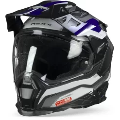 Nexx X.WED2 Columbus Blauw Grijs Adventure Helm