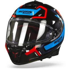 Nolan N80-8 Ally N-Com 43 Glanzend Zwart Blauw Rood Integraalhelm 11 Nolan N80-8 Ally N-Com 43 Glanzend Zwart Blauw Rood Integraalhelm -Winkel Voor Motorfietsonderdelen nolan n80 8 ally n com 43 frontpage
