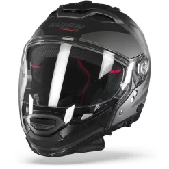 Nolan N70-2 GT Glaring N-Com 046 Mat Lava Grijs Zwart Multihelm -Winkel Voor Motorfietsonderdelen nolan n70 2 gt glaring n com 046 frontpage
