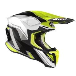 Airoh Twist 2.0 Shaken Geel Offroad Helm