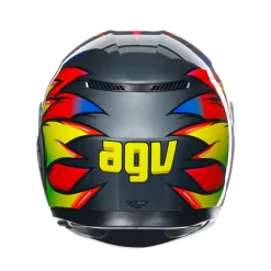 Agv K3 E2206 Mplk Birdy 2.0 Grijs Geel Rood 012 Integraalhelm -Winkel Voor Motorfietsonderdelen product foto 5 6 3