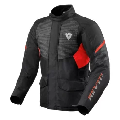 REV'IT! Jacket Duke H2O Black Red