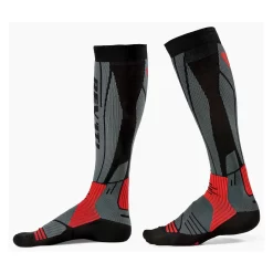 REV'IT! Andes Light Grey-Red Socks