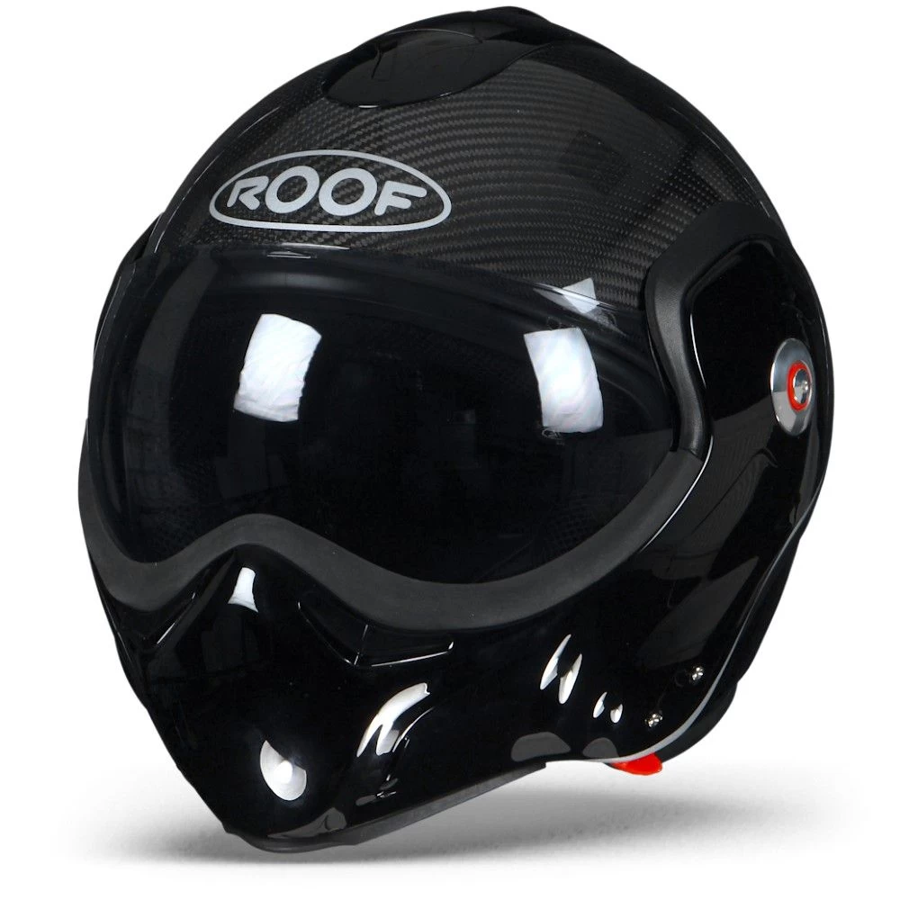 ROOF BoXXer Carbon Zwart Systeemhelm 3 ROOF BoXXer Carbon Zwart Systeemhelm - Afbeelding 3